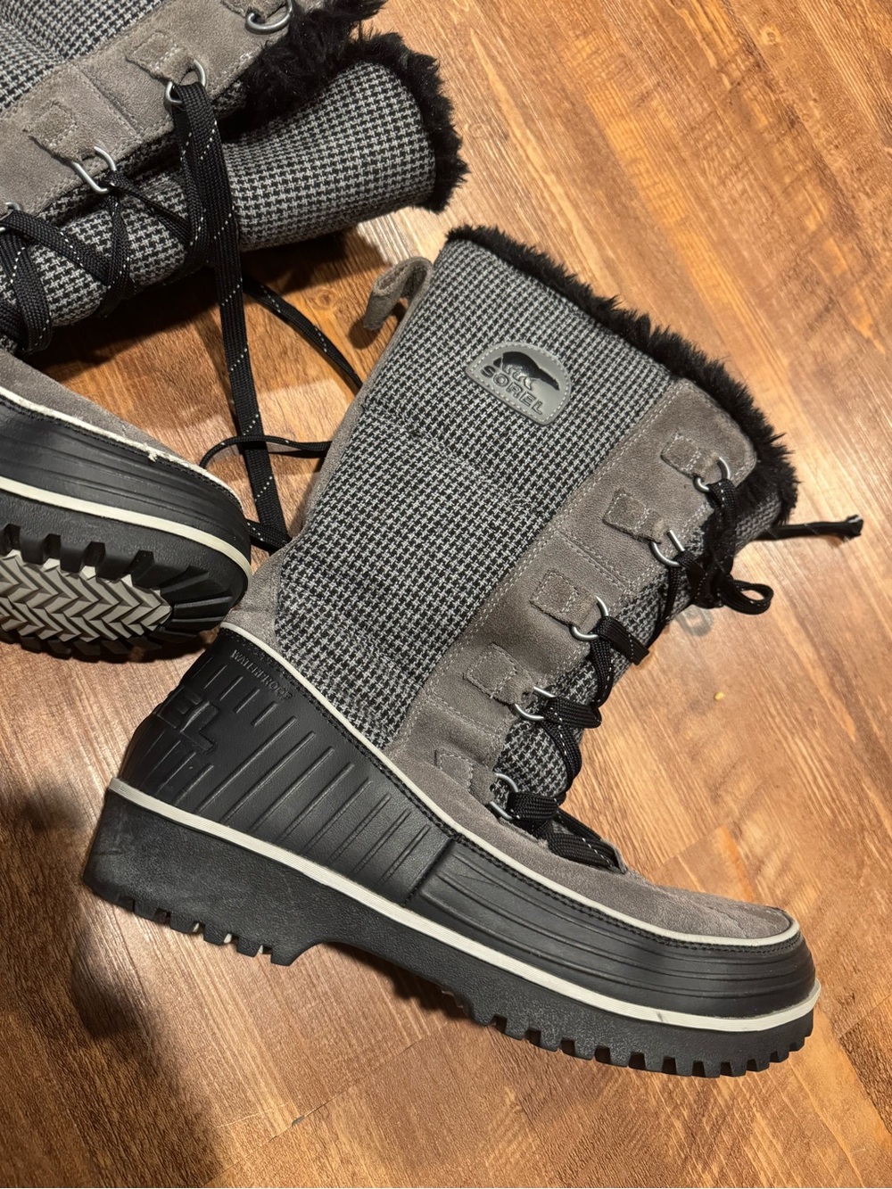 Women’s Sorel Tivoli II High Houndstooth Waterproof Winter Snow Boots